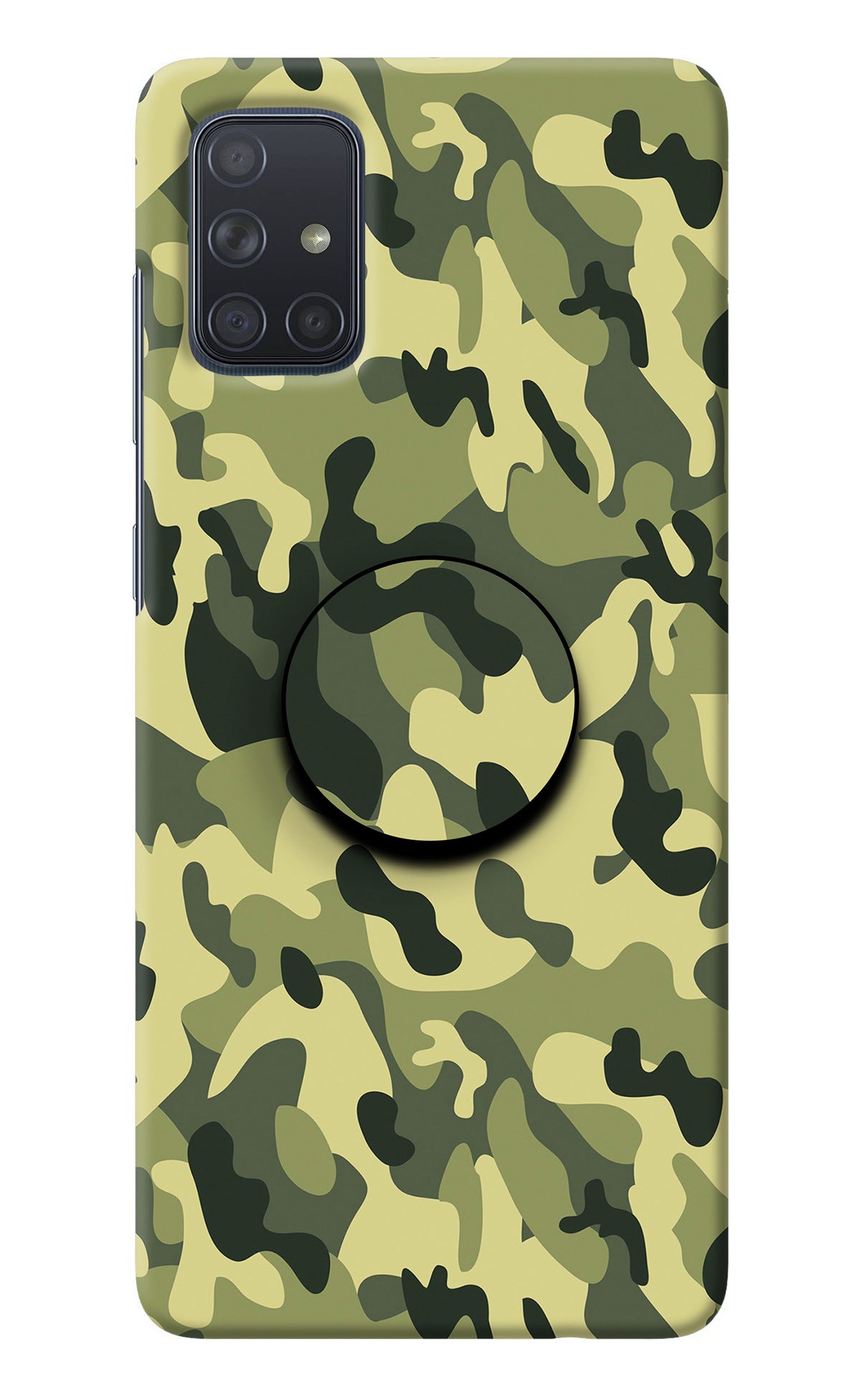 Camouflage Samsung A71 Pop Case