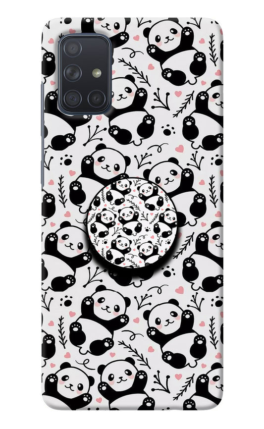 Cute Panda Samsung A71 Pop Case