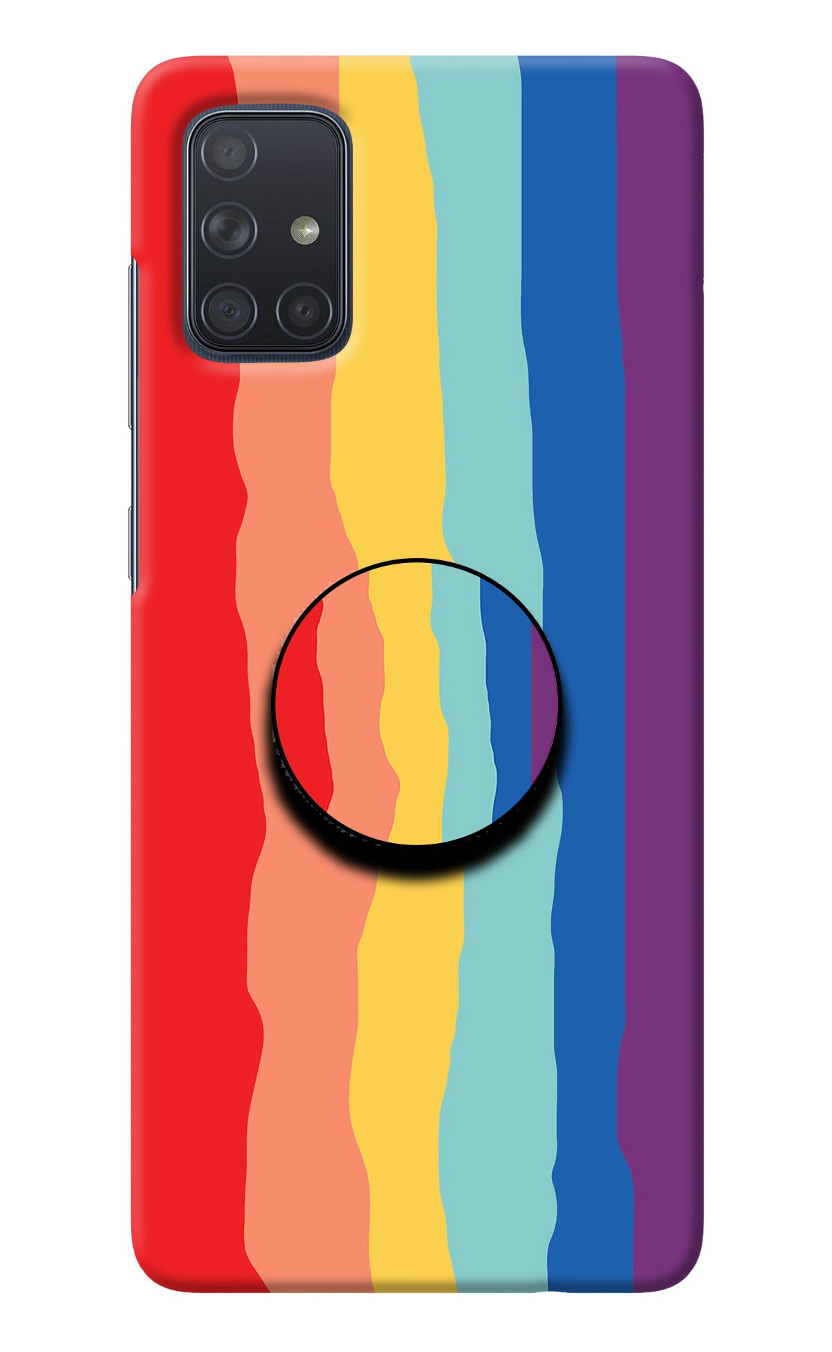 Rainbow Samsung A71 Pop Case