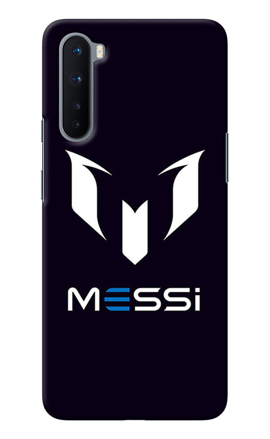 Messi Logo Oneplus Nord Back Cover