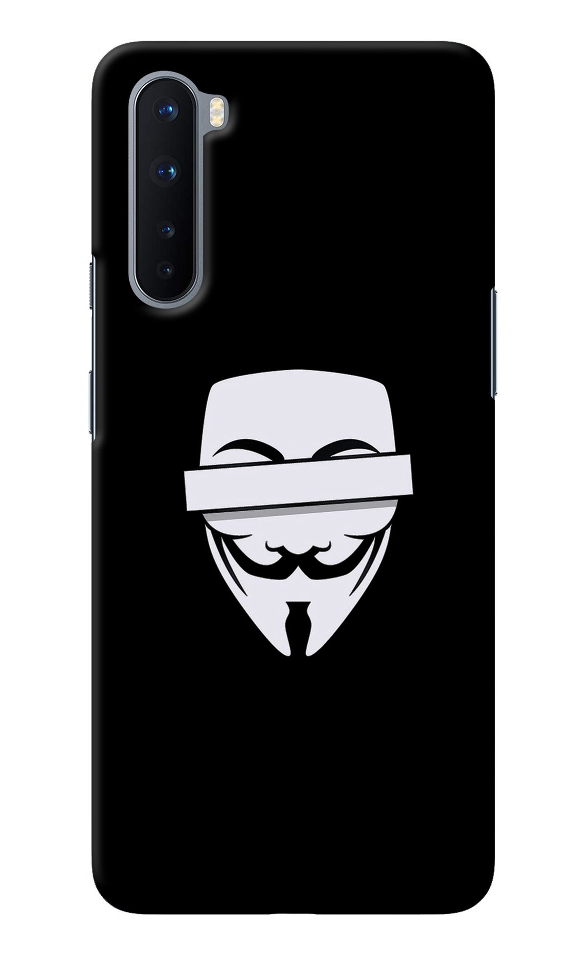 Anonymous Face Oneplus Nord Back Cover