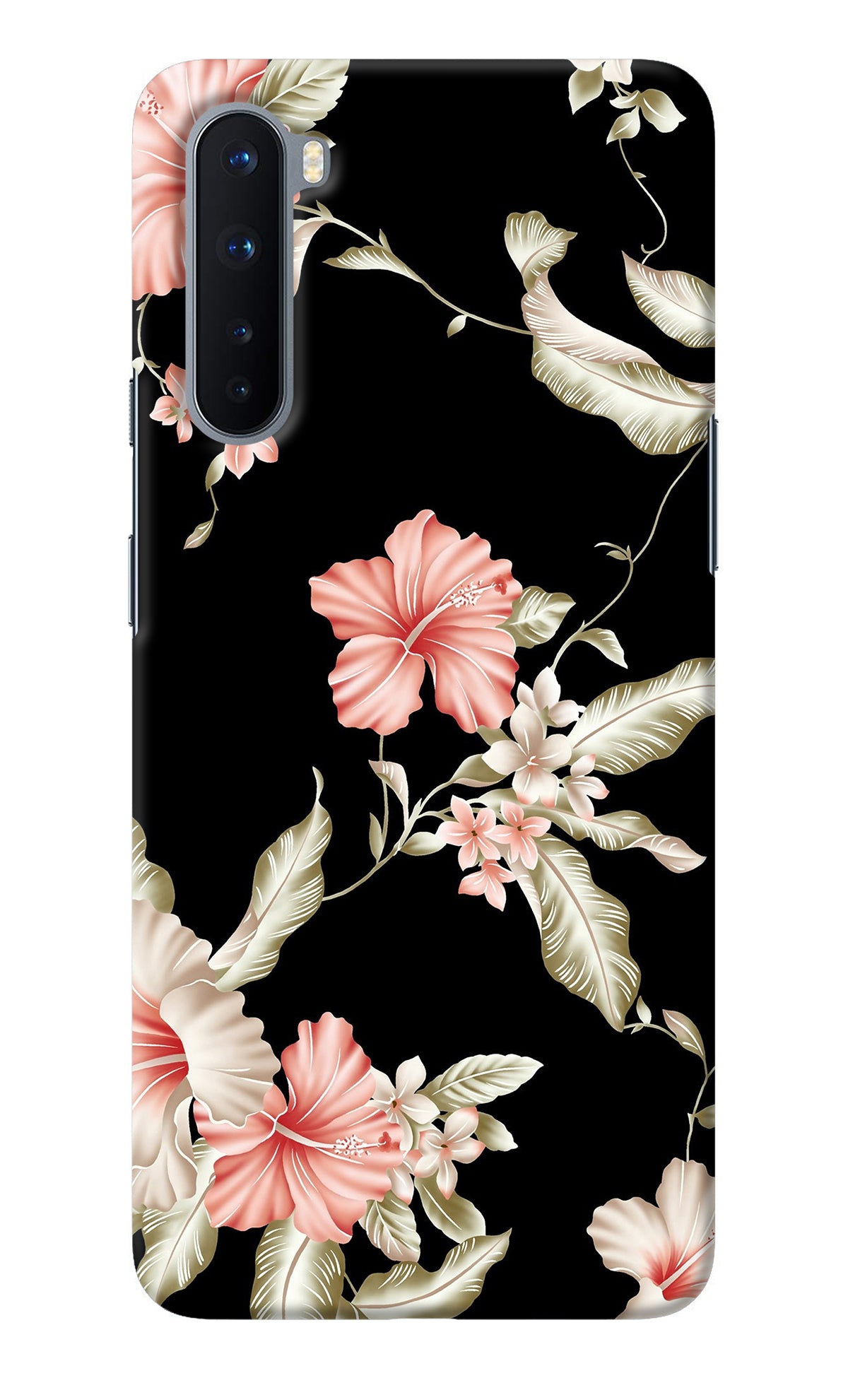 Flowers Oneplus Nord Back Cover
