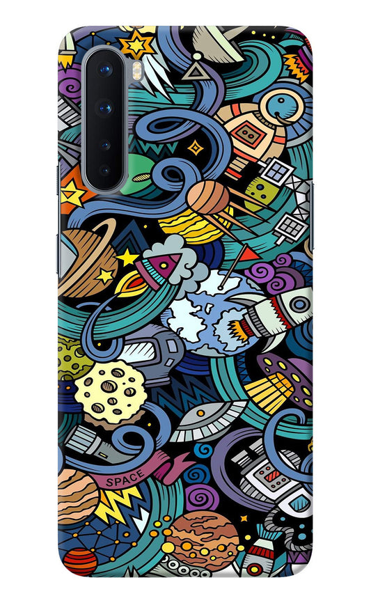 Space Abstract Oneplus Nord Back Cover