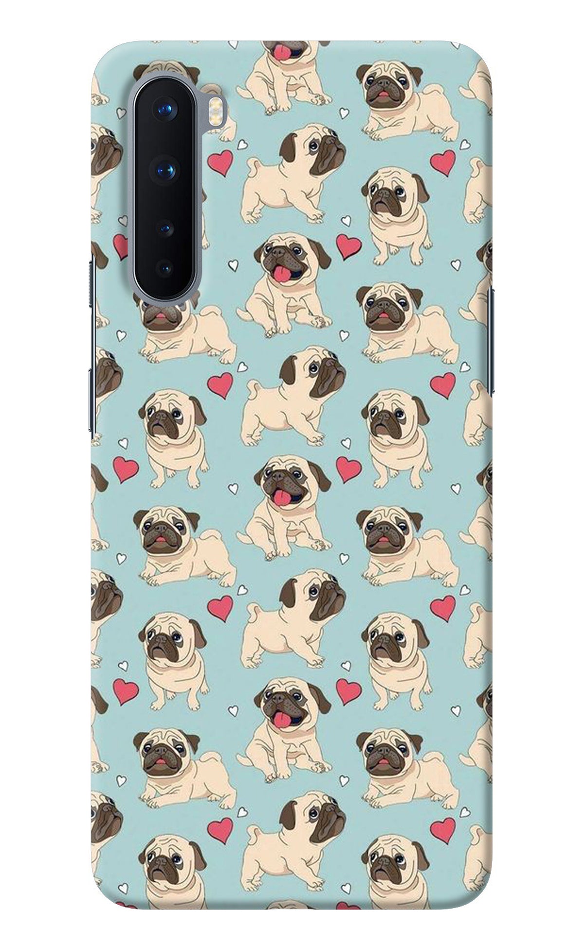 Pug Dog Oneplus Nord Back Cover