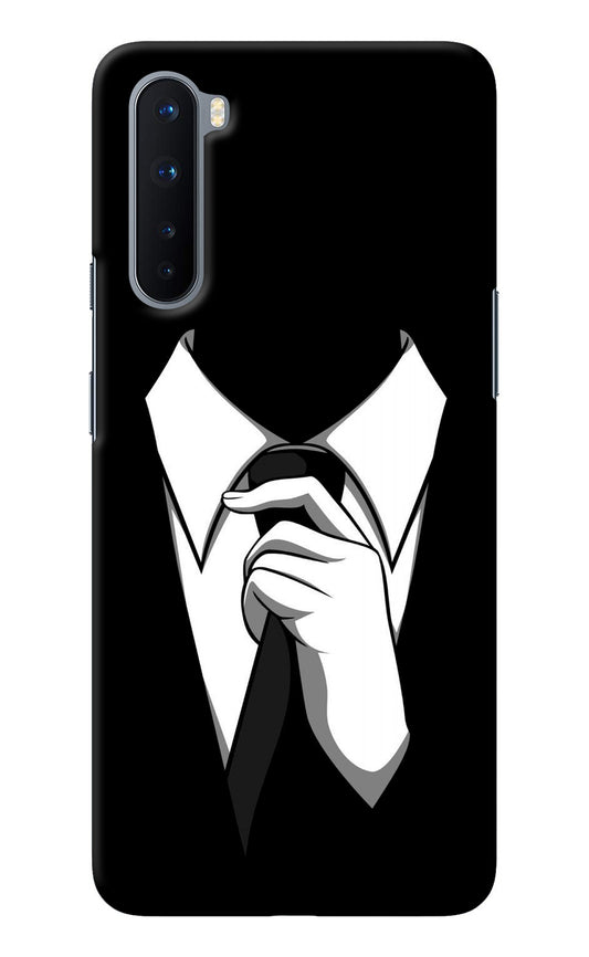 Black Tie Oneplus Nord Back Cover