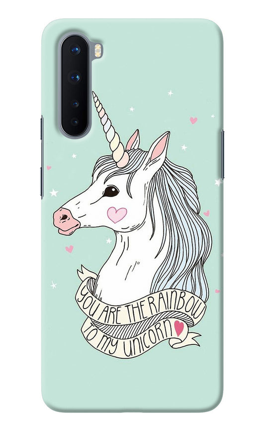 Unicorn Wallpaper Oneplus Nord Back Cover