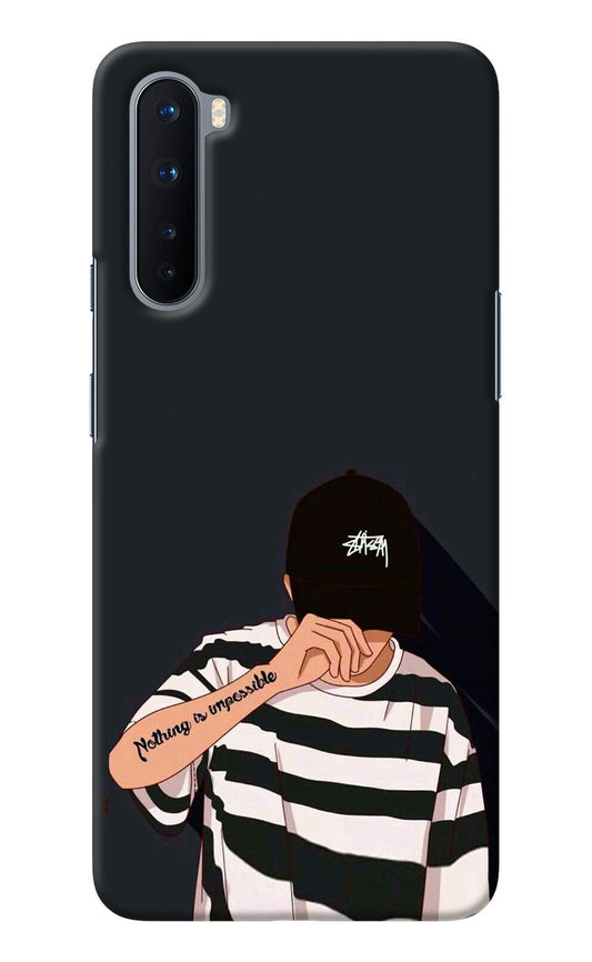 Aesthetic Boy Oneplus Nord Back Cover