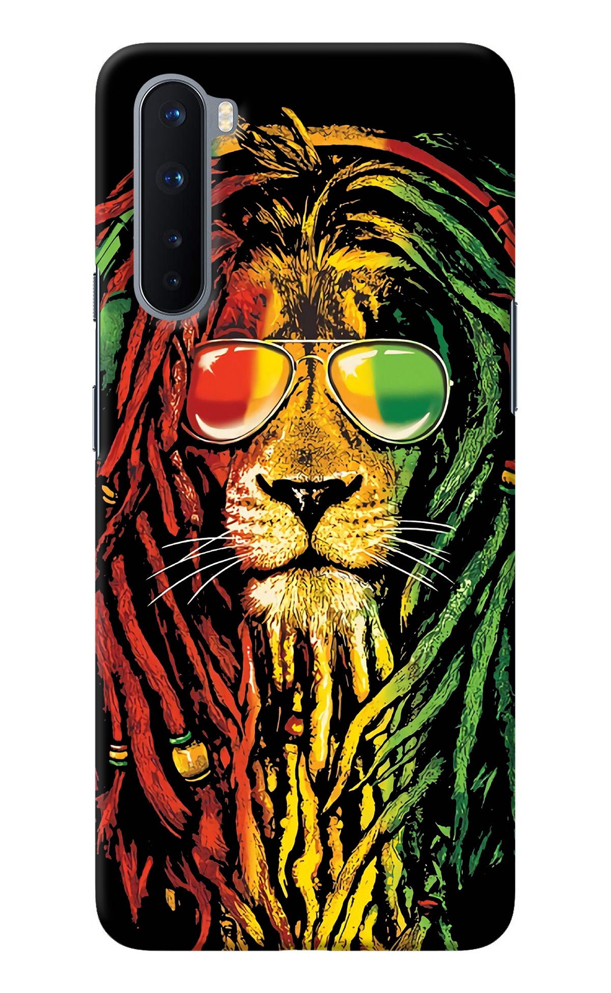 Rasta Lion Oneplus Nord Back Cover