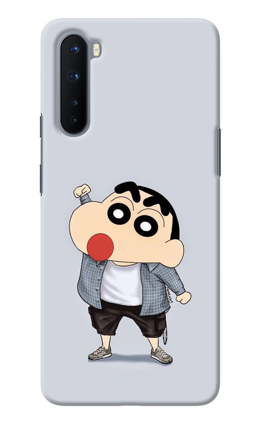Shinchan Oneplus Nord Back Cover