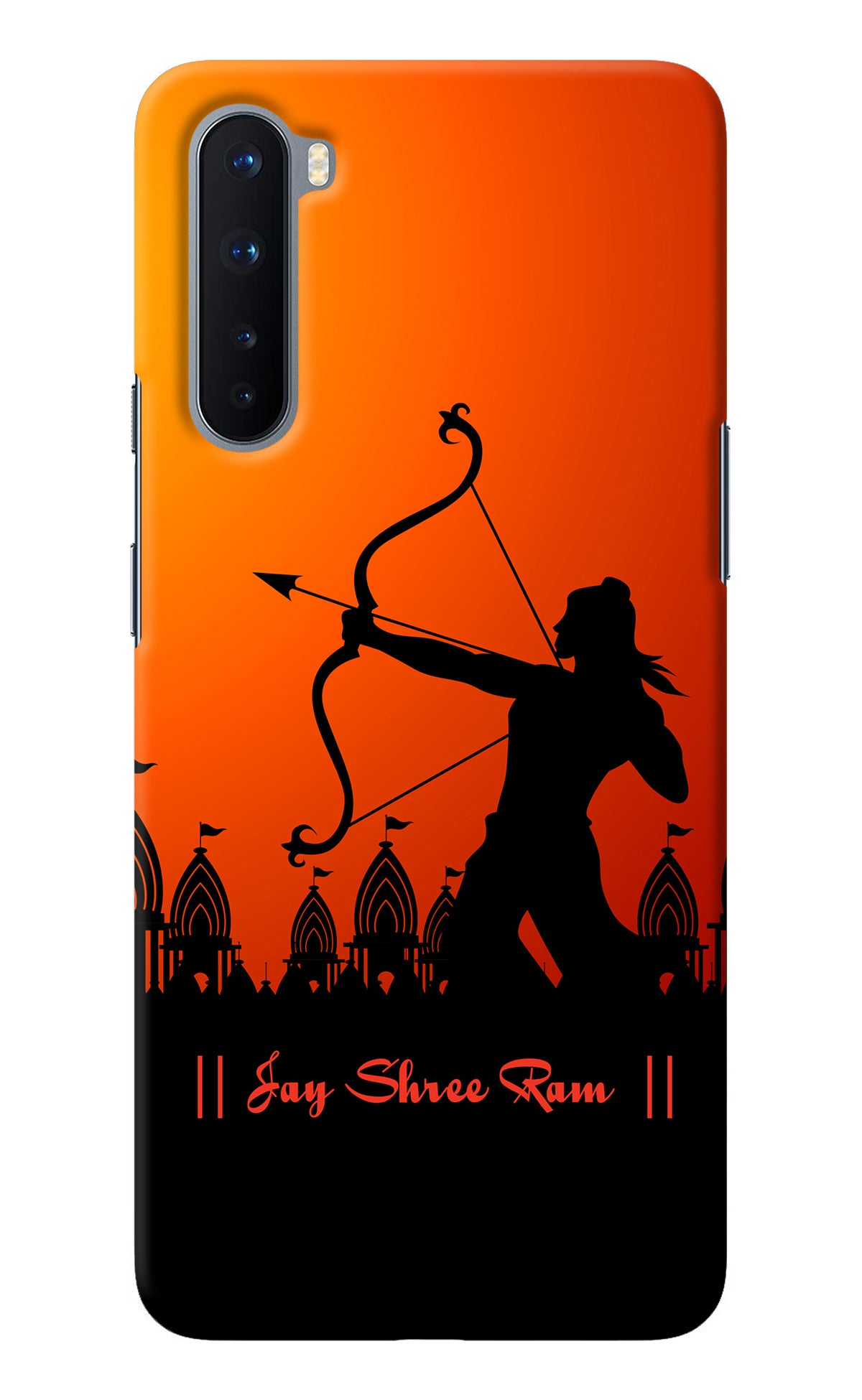 Lord Ram - 4 Oneplus Nord Back Cover