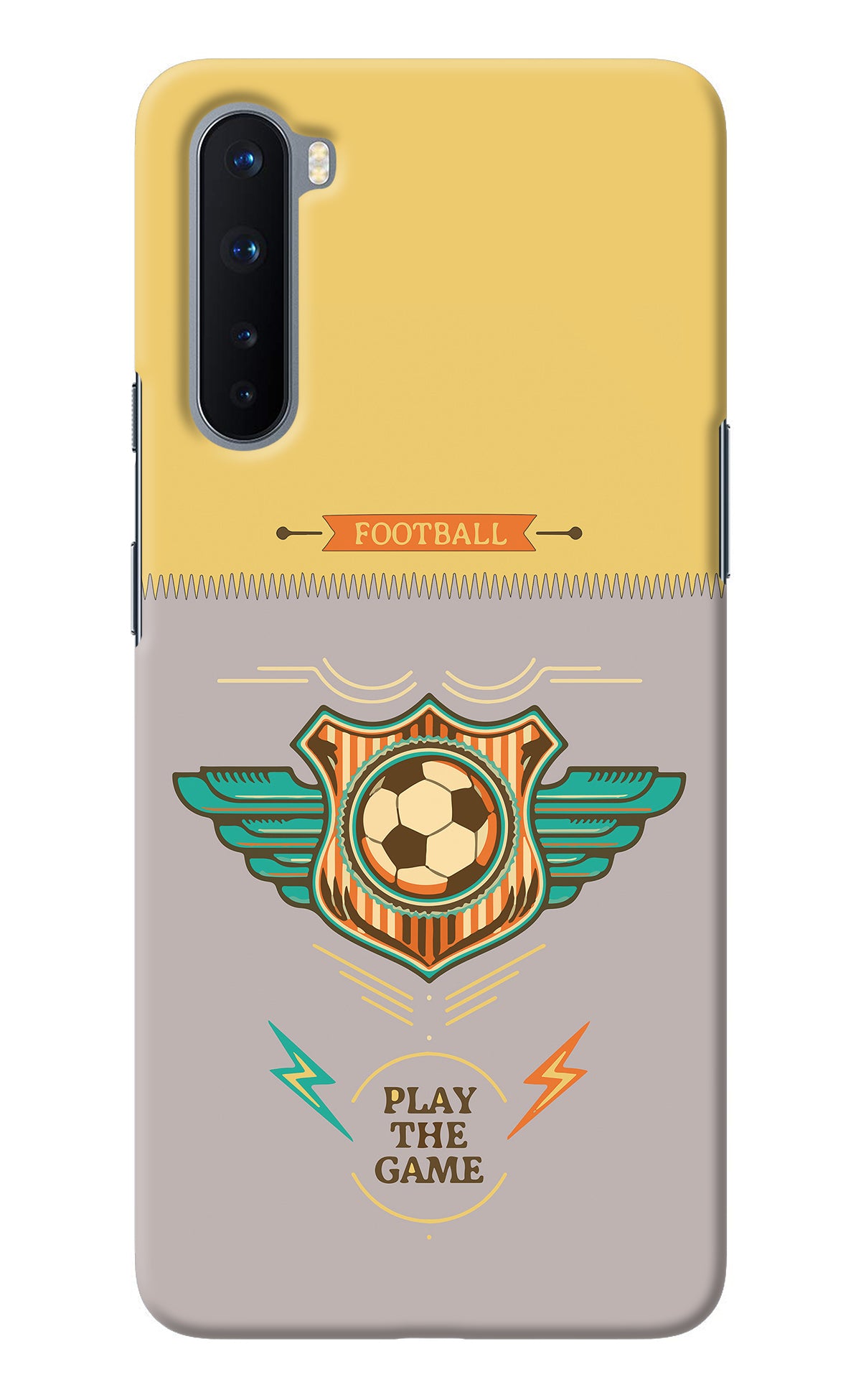 Football Oneplus Nord Back Cover