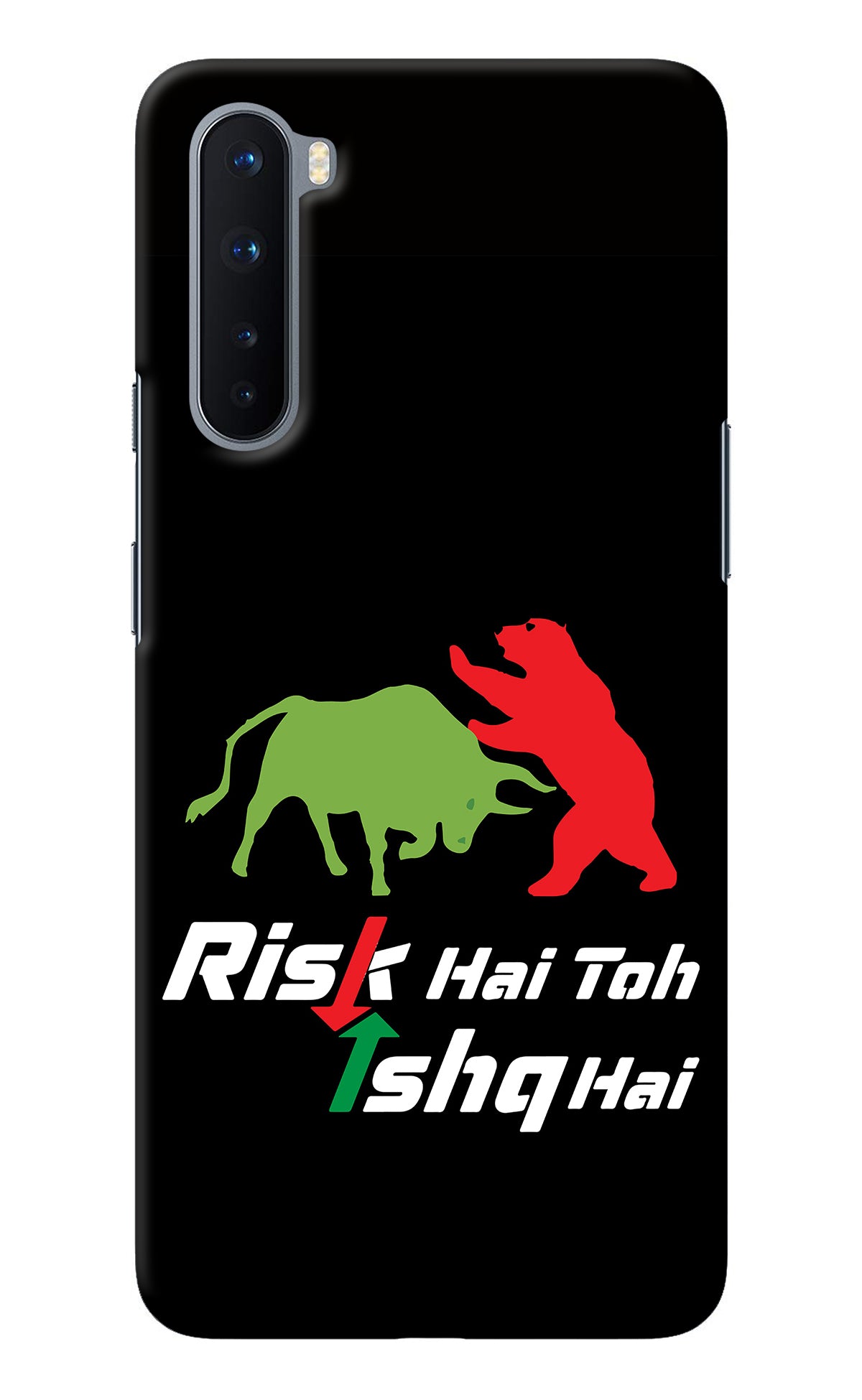 Risk Hai Toh Ishq Hai Oneplus Nord Back Cover