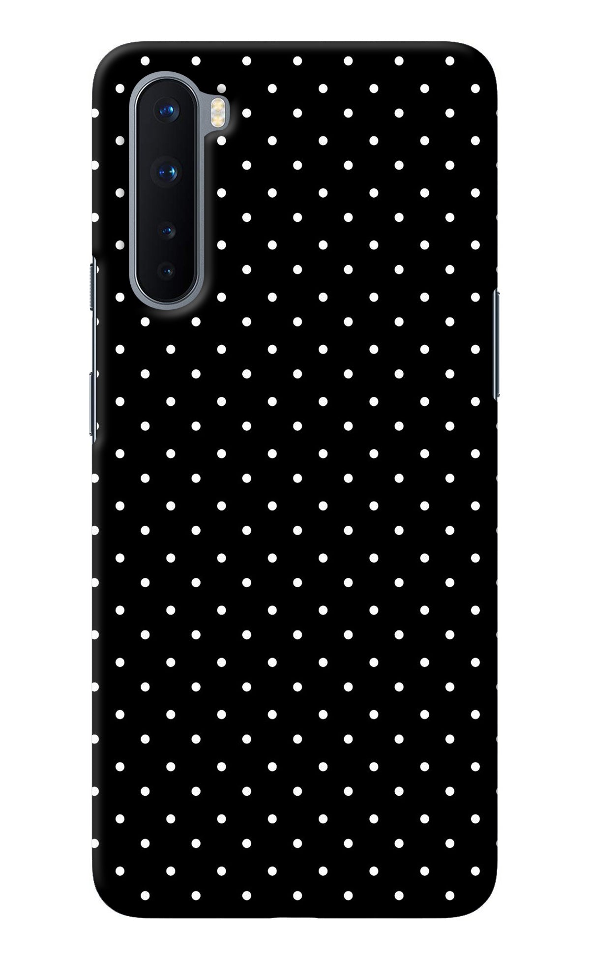 White Dots Oneplus Nord Back Cover