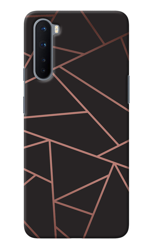 Geometric Pattern Oneplus Nord Back Cover