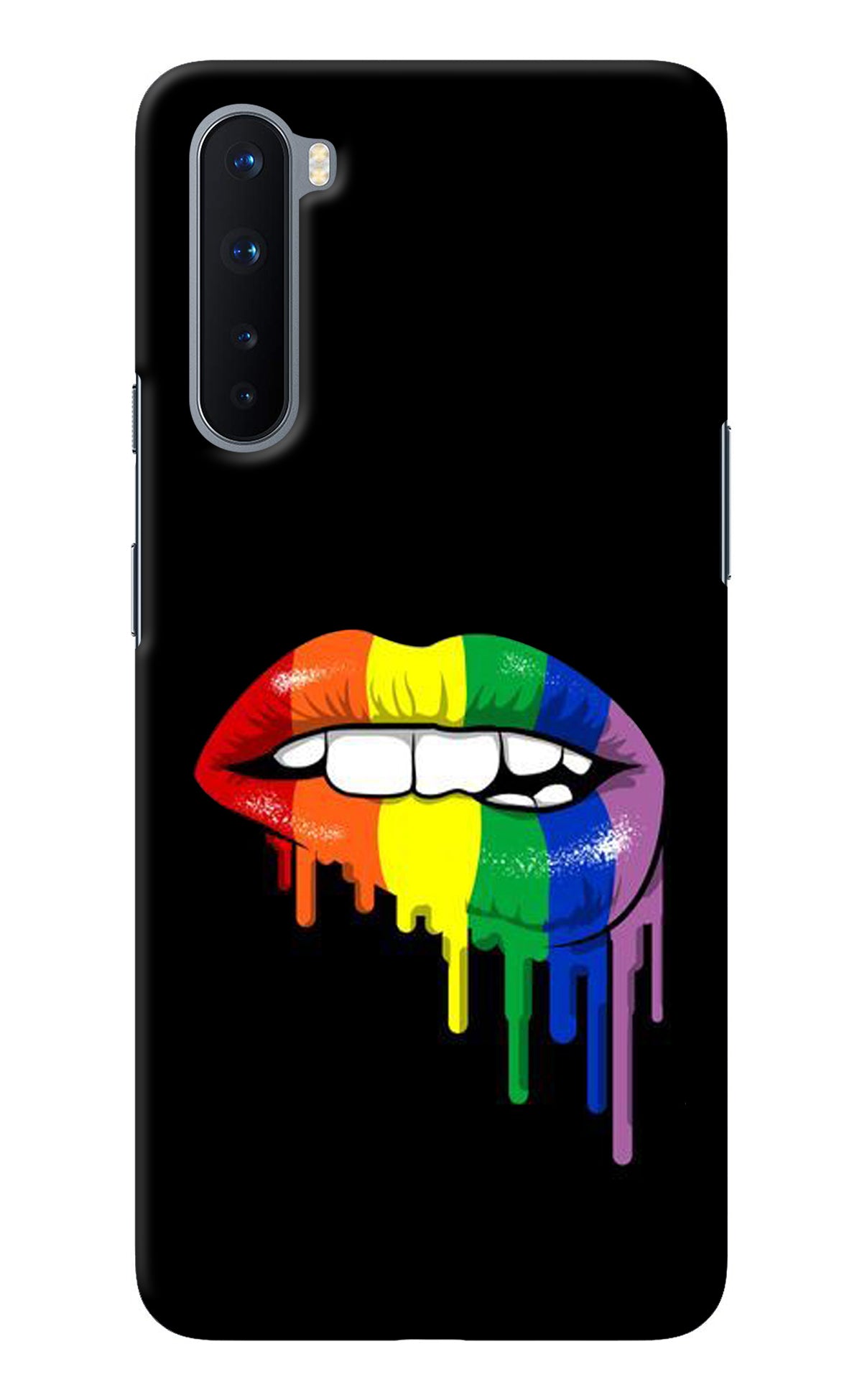 Lips Biting Oneplus Nord Back Cover