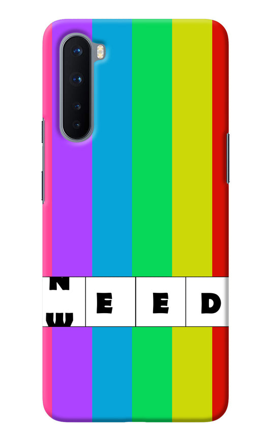 Need Weed Oneplus Nord Back Cover