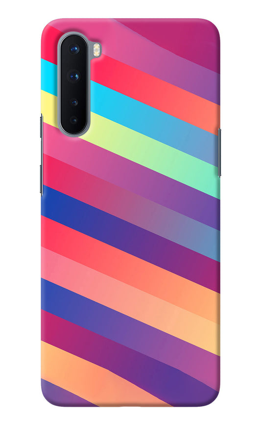Stripes color Oneplus Nord Back Cover
