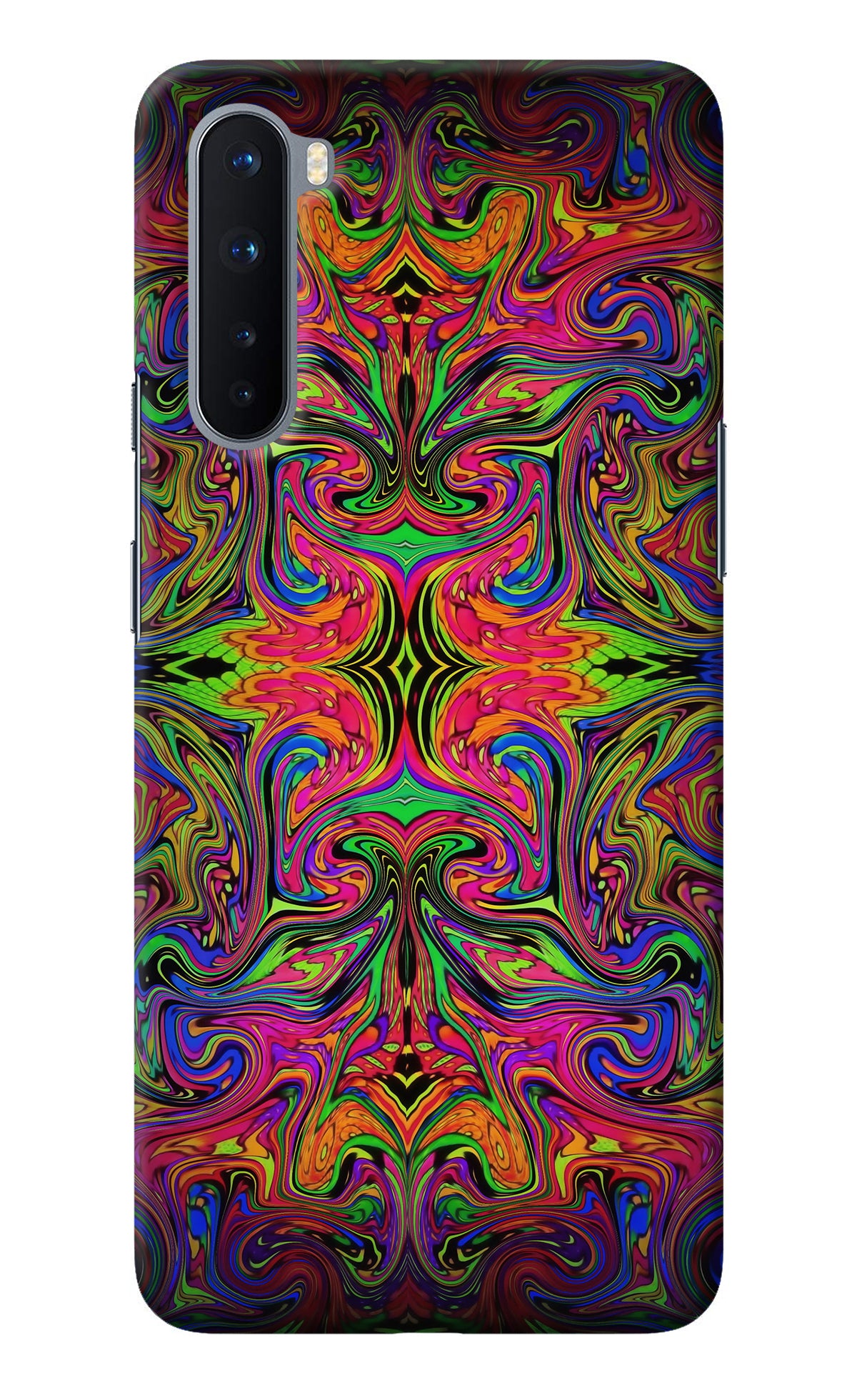 Psychedelic Art Oneplus Nord Back Cover