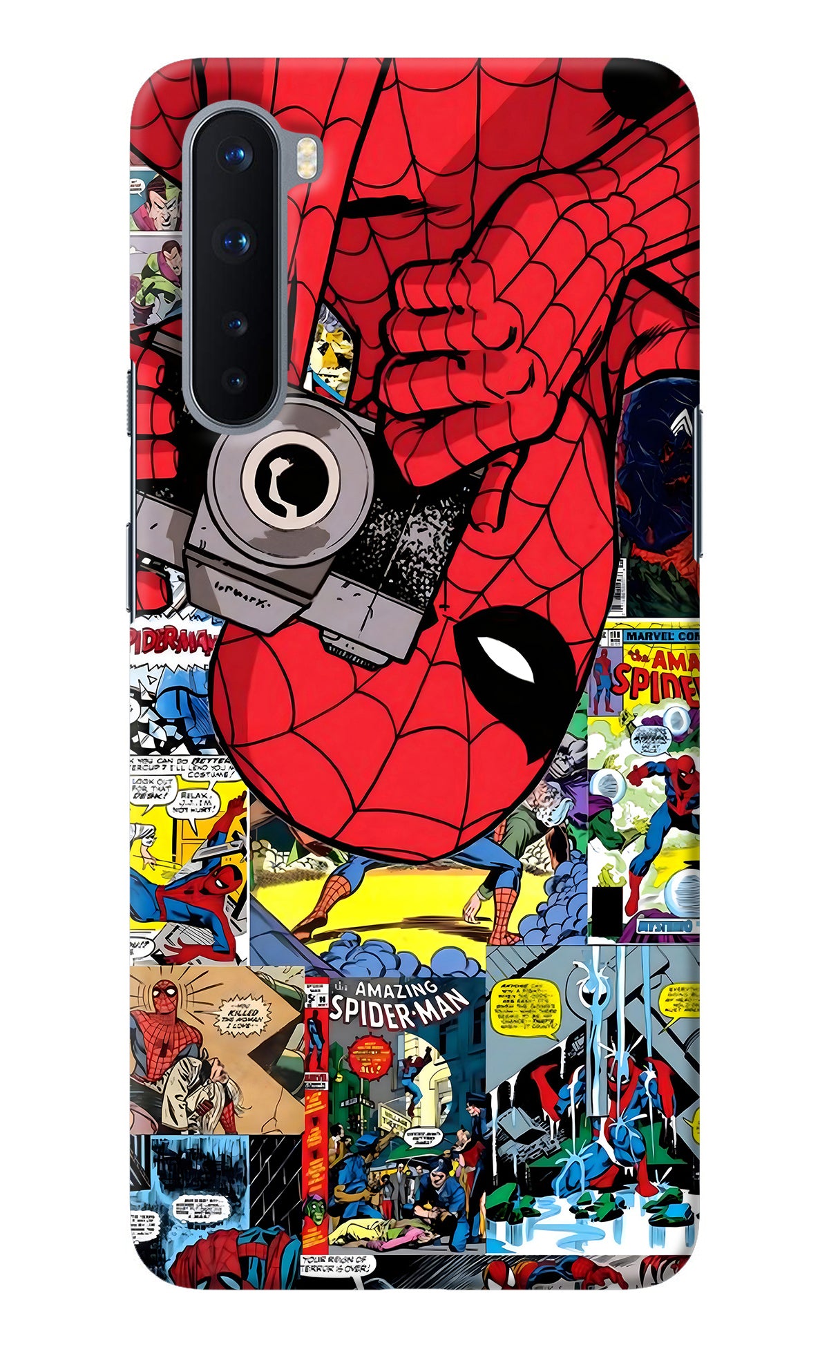 Spider Man Oneplus Nord Back Cover