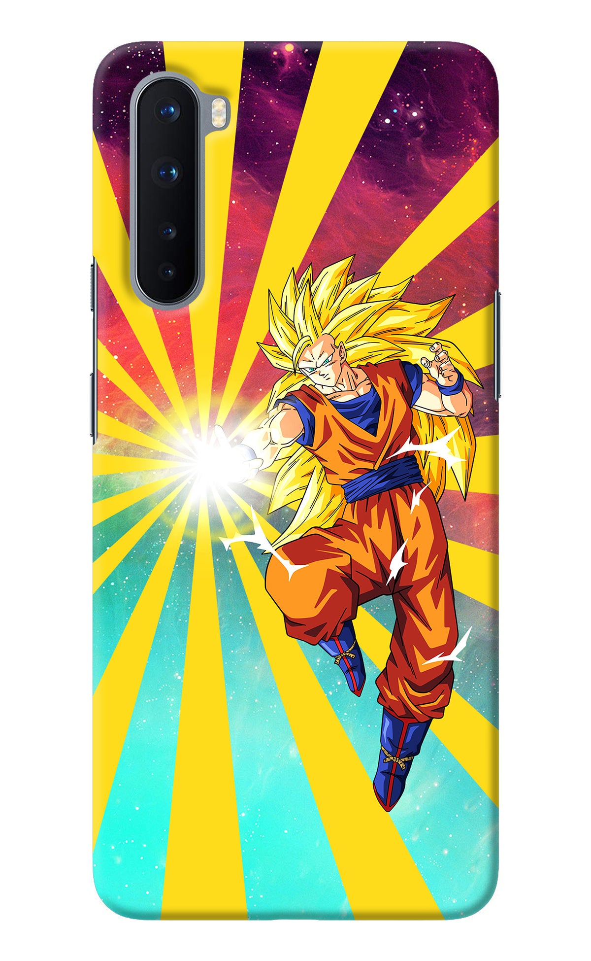 Goku Super Saiyan Oneplus Nord Back Cover