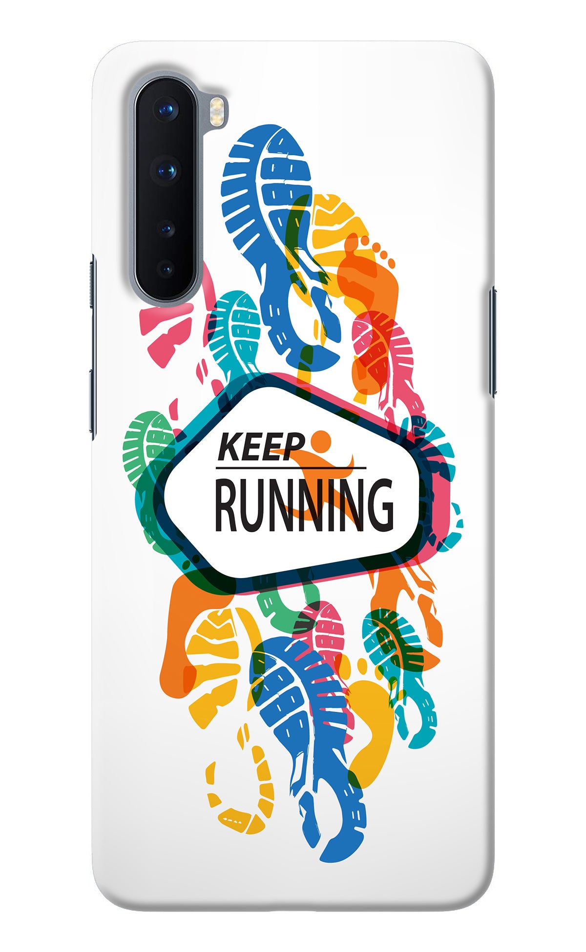 Keep Running Oneplus Nord Back Cover