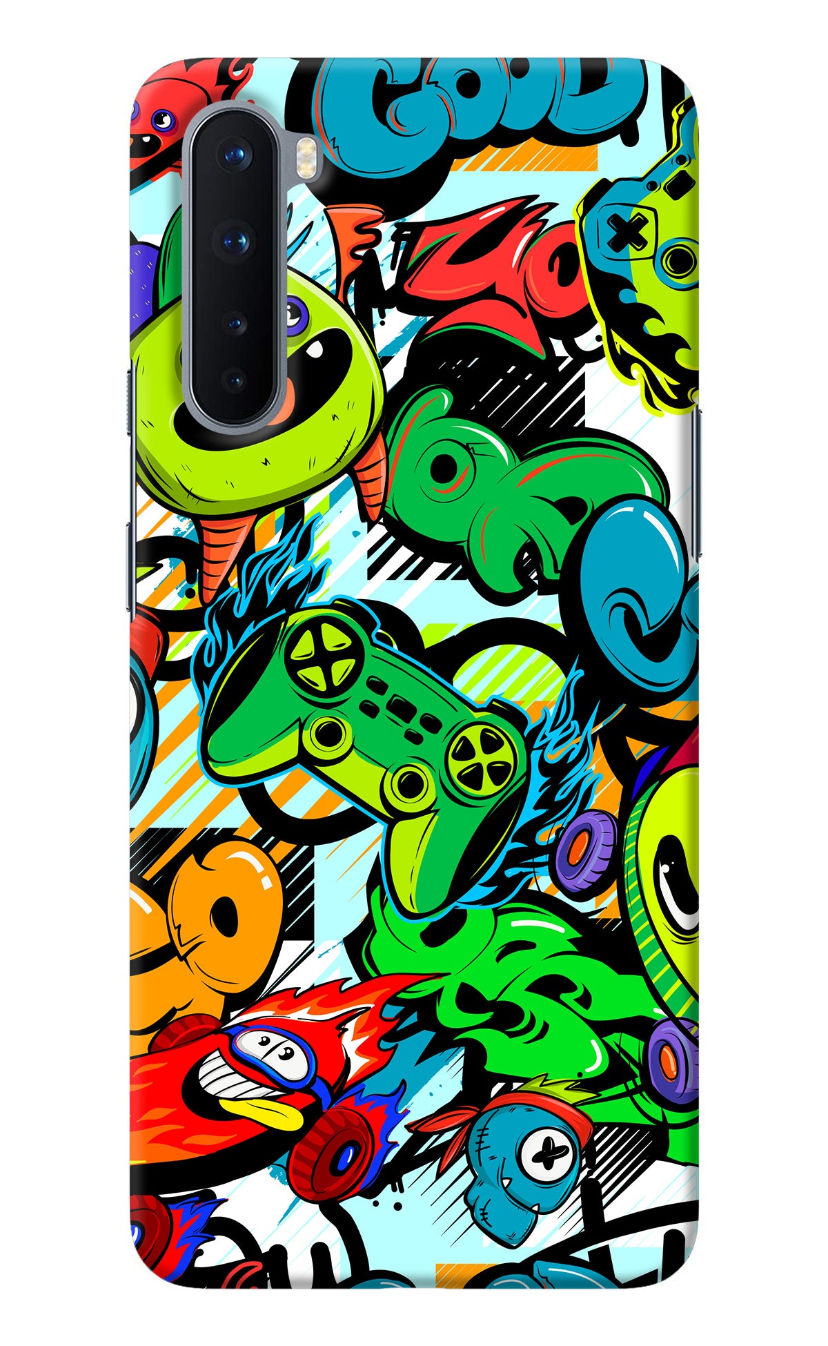 Game Doodle Oneplus Nord Back Cover