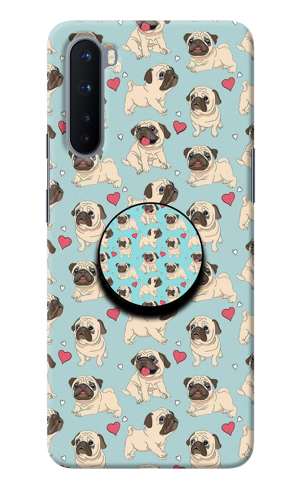 Pug Dog Oneplus Nord Pop Case