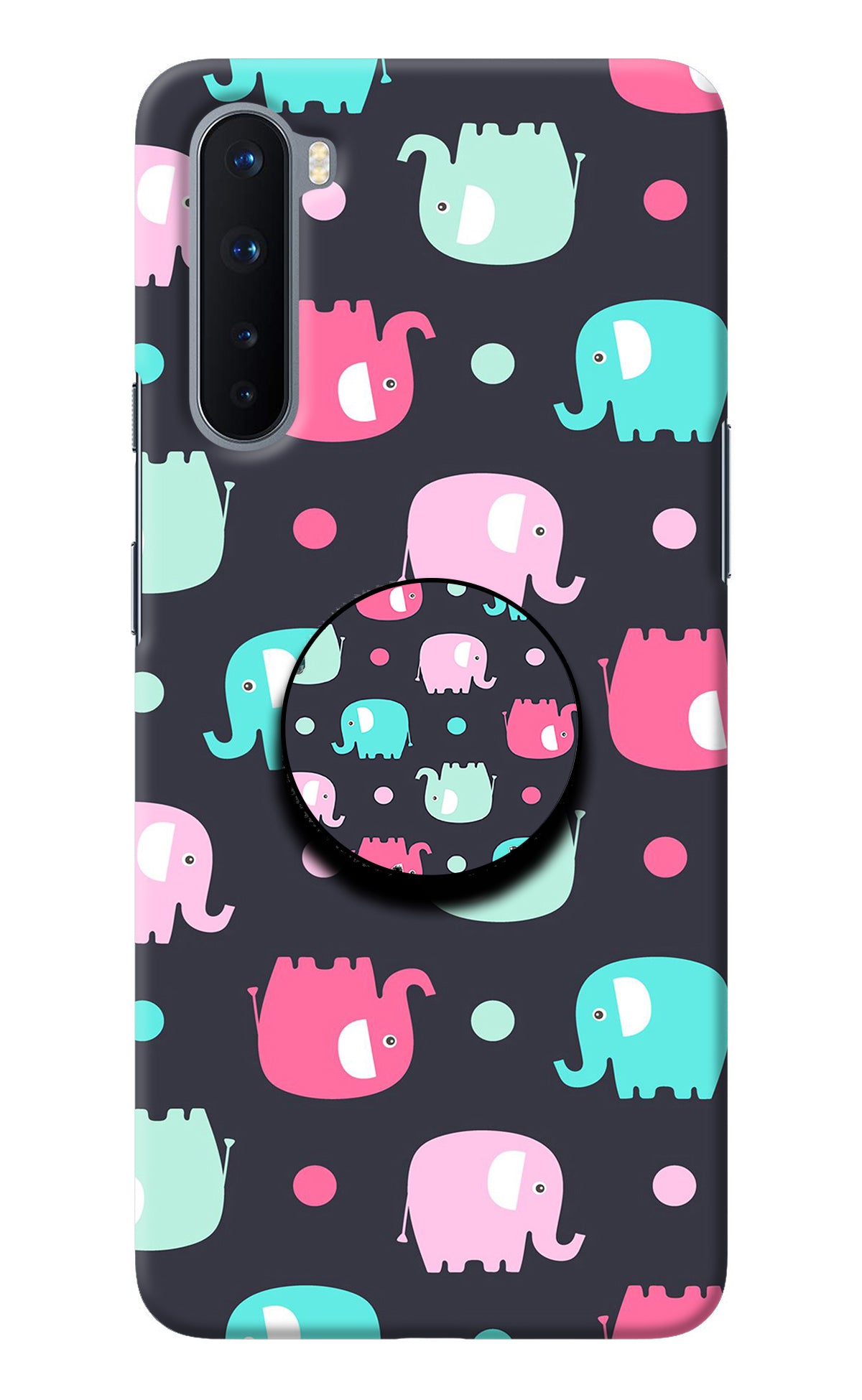 Baby Elephants Oneplus Nord Pop Case