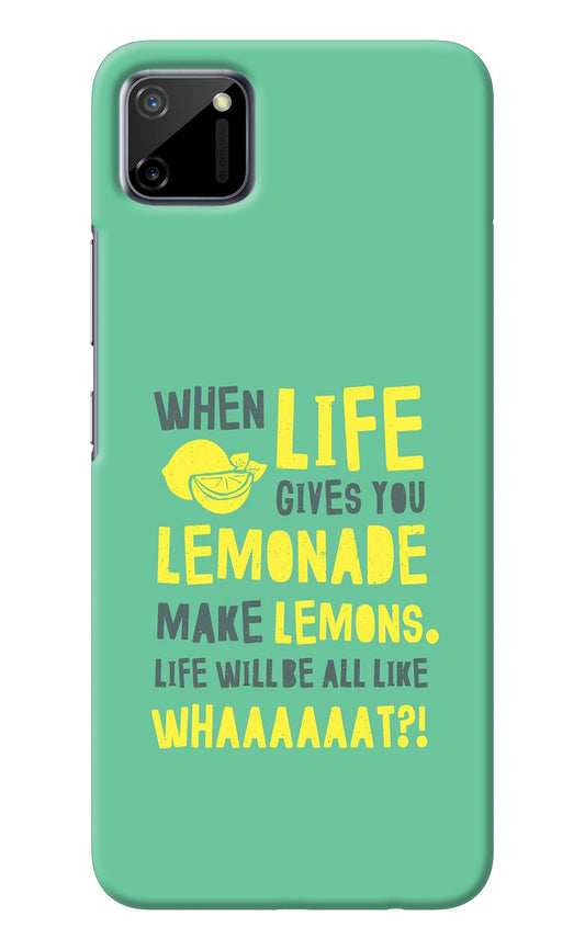 Quote Realme C11 2020 Back Cover