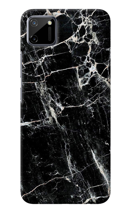 Black Marble Texture Realme C11 2020 Back Cover