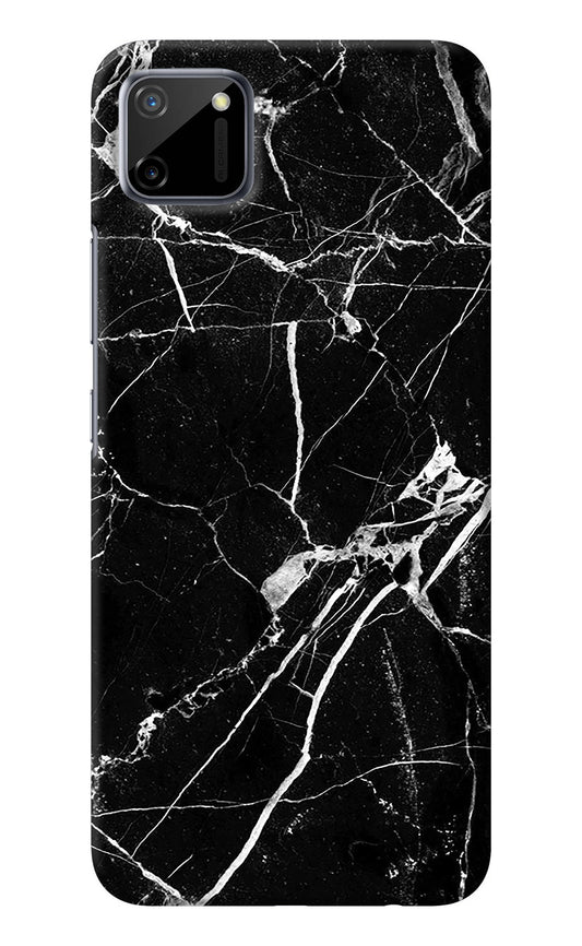 Black Marble Pattern Realme C11 2020 Back Cover