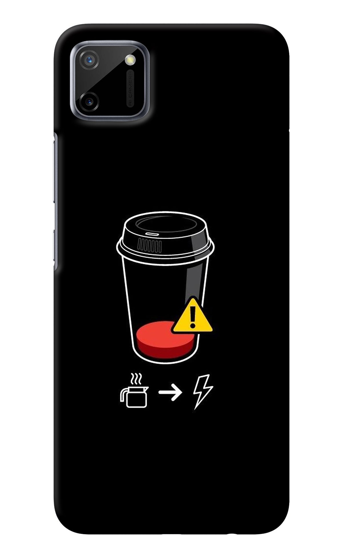 Coffee Realme C11 2020 Back Cover