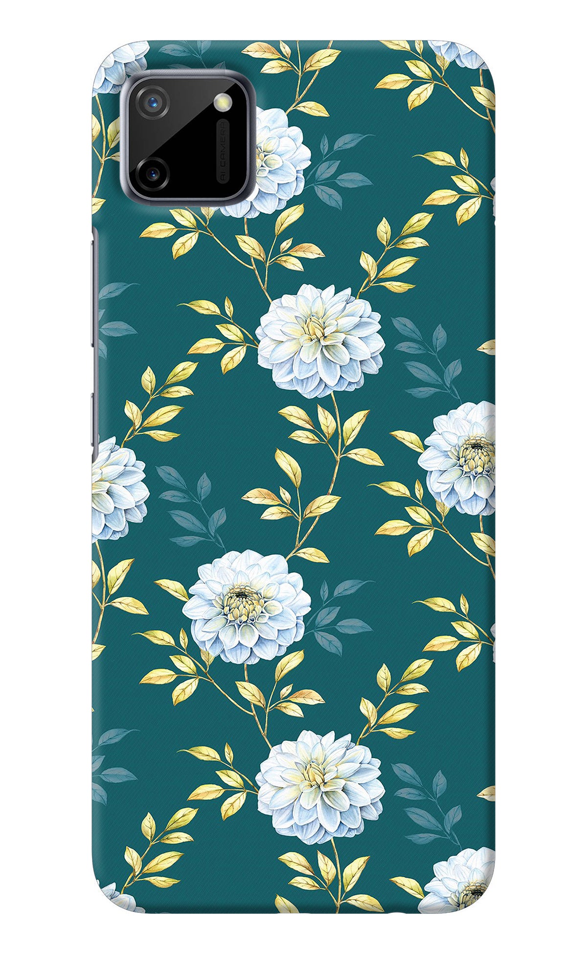 Flowers Realme C11 2020 Back Cover