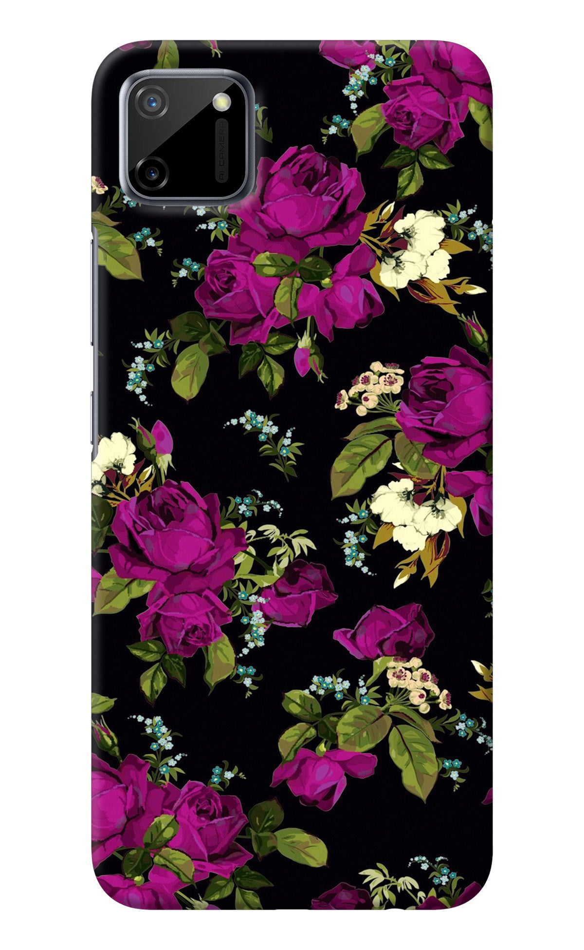 Flowers Realme C11 2020 Back Cover