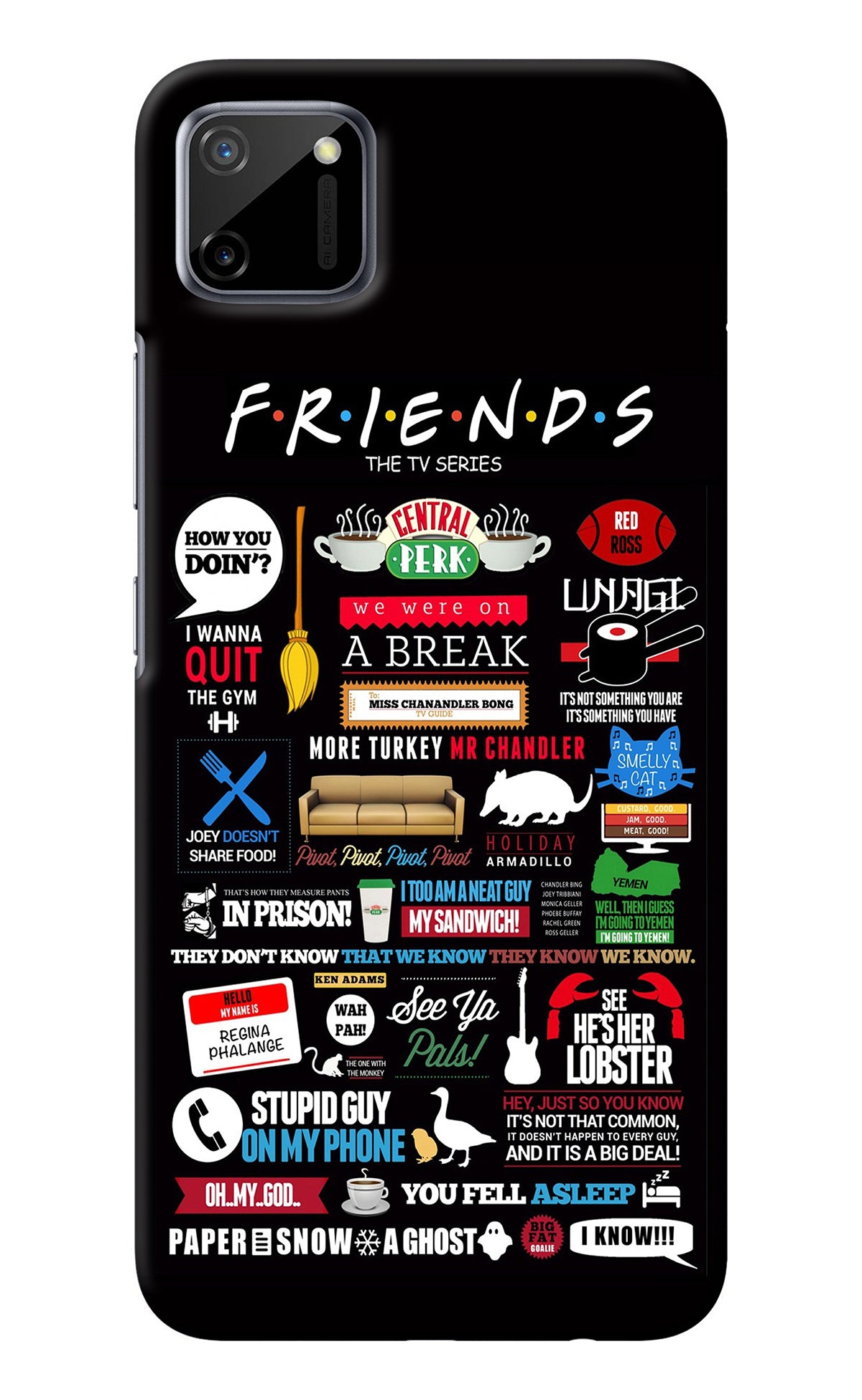 FRIENDS Realme C11 2020 Back Cover