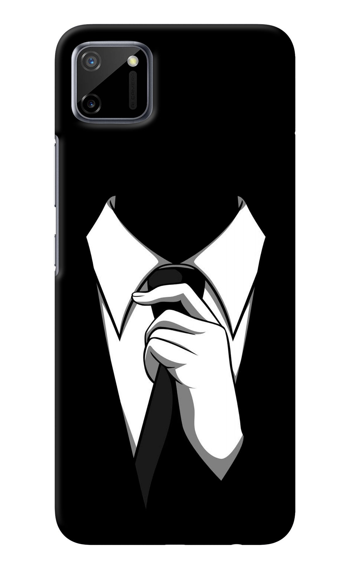 Black Tie Realme C11 2020 Back Cover