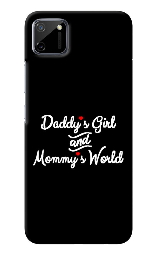 Daddy's Girl and Mommy's World Realme C11 2020 Back Cover