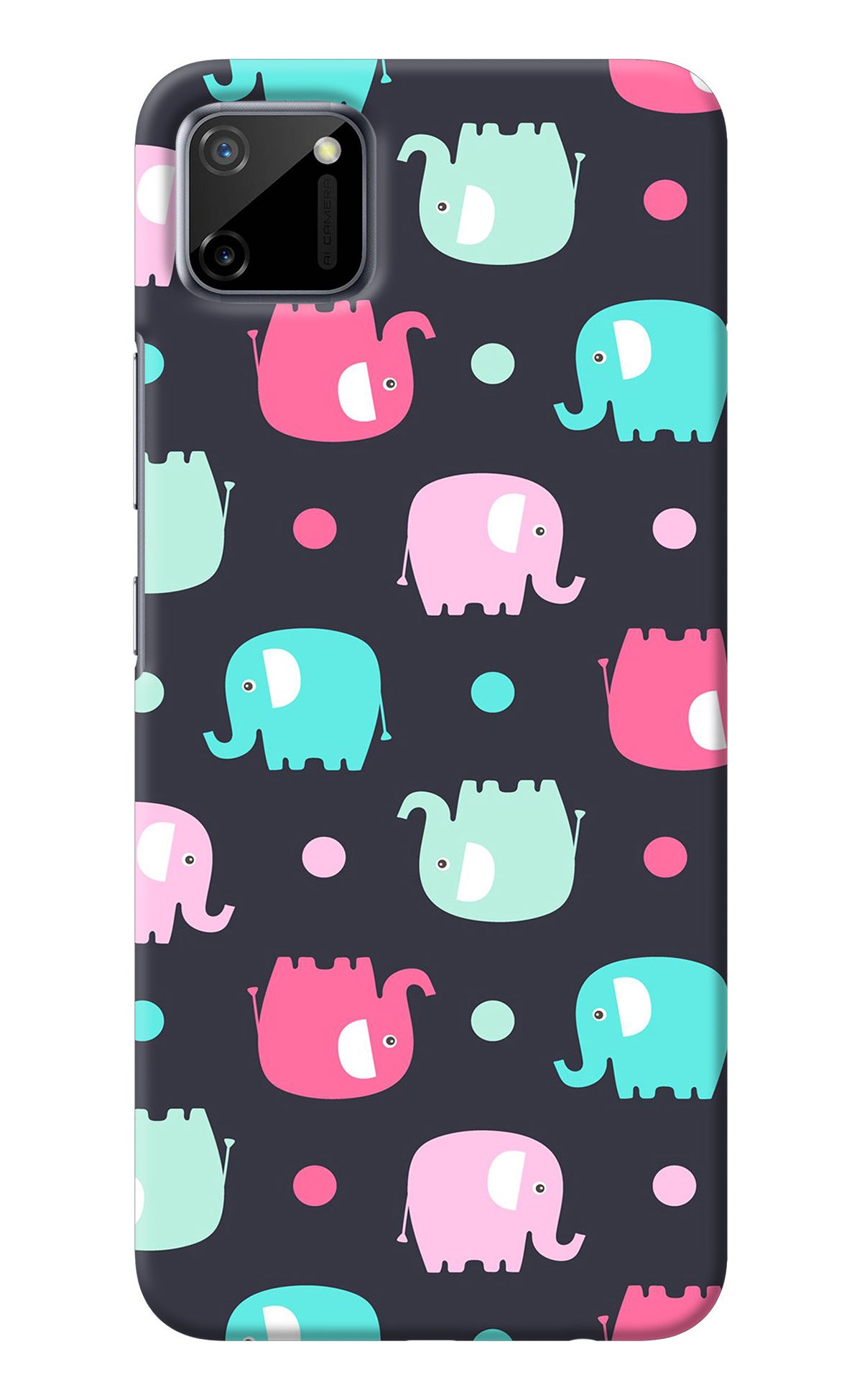 Elephants Realme C11 2020 Back Cover