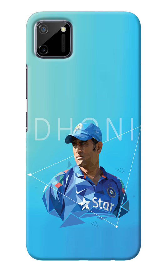 Dhoni Artwork Realme C11 2020 Back Cover