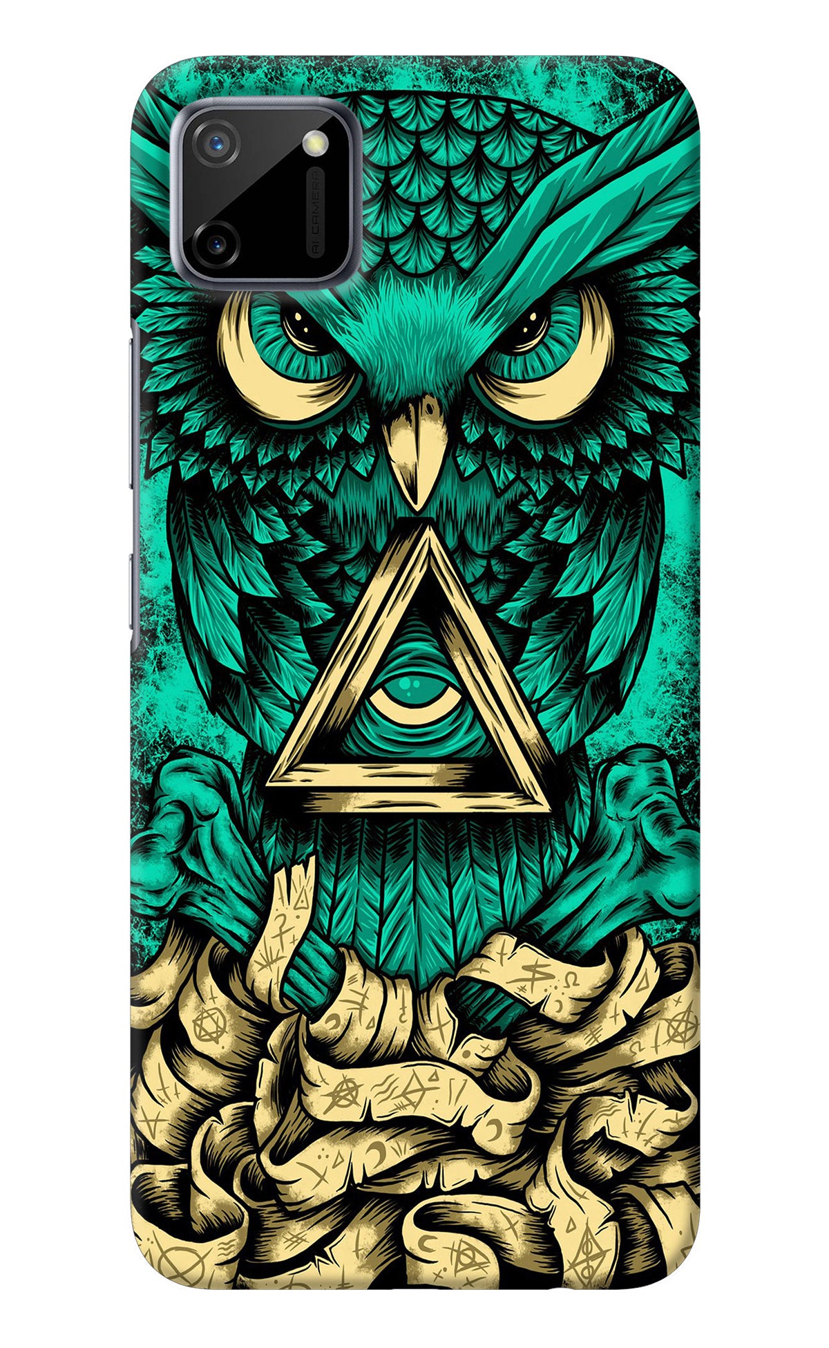 Green Owl Realme C11 2020 Back Cover