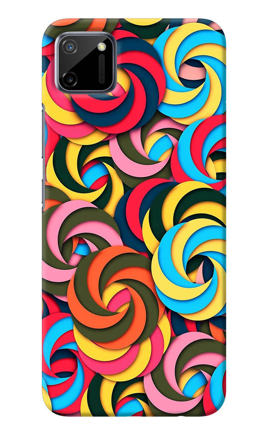 Spiral Pattern Realme C11 2020 Back Cover