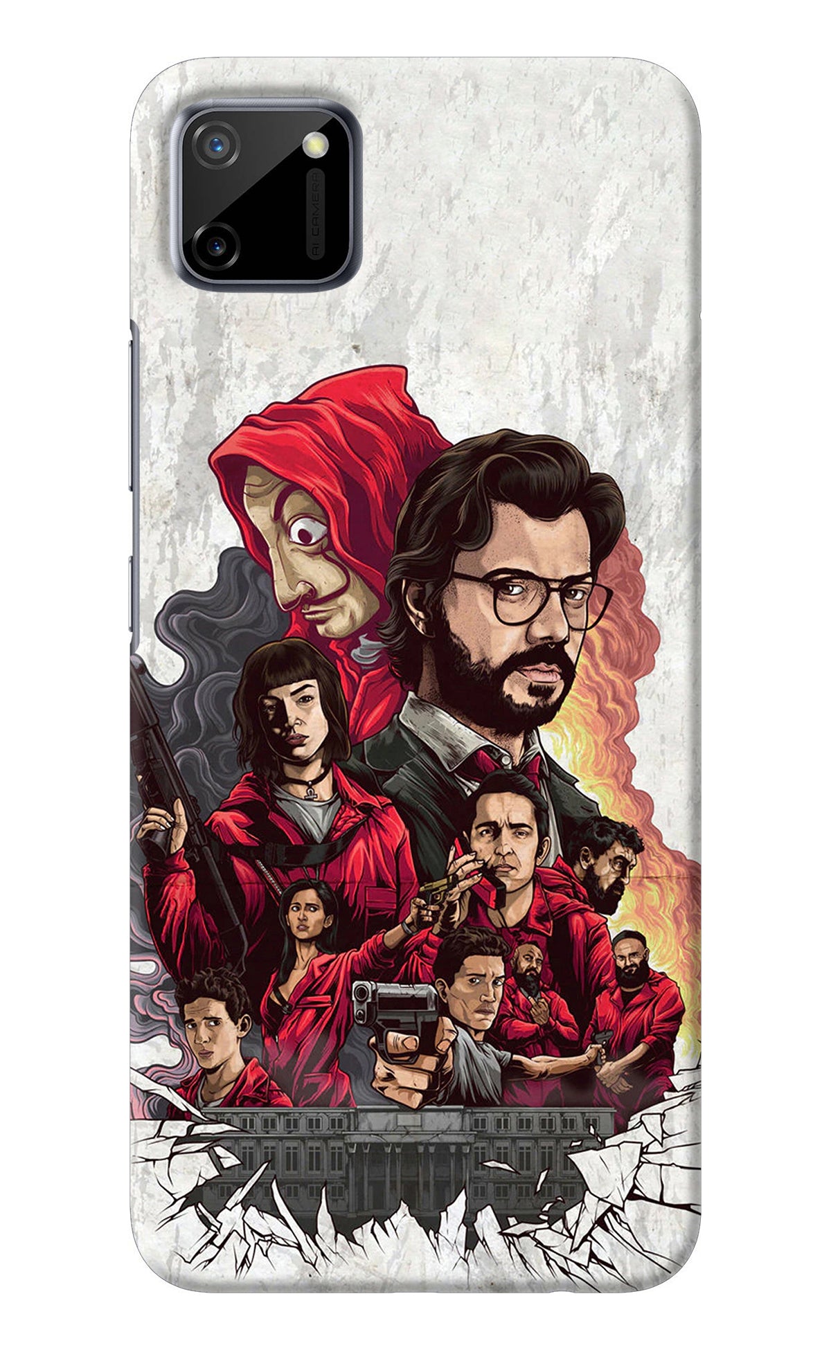 Money Heist Artwork Realme C11 2020 Back Cover