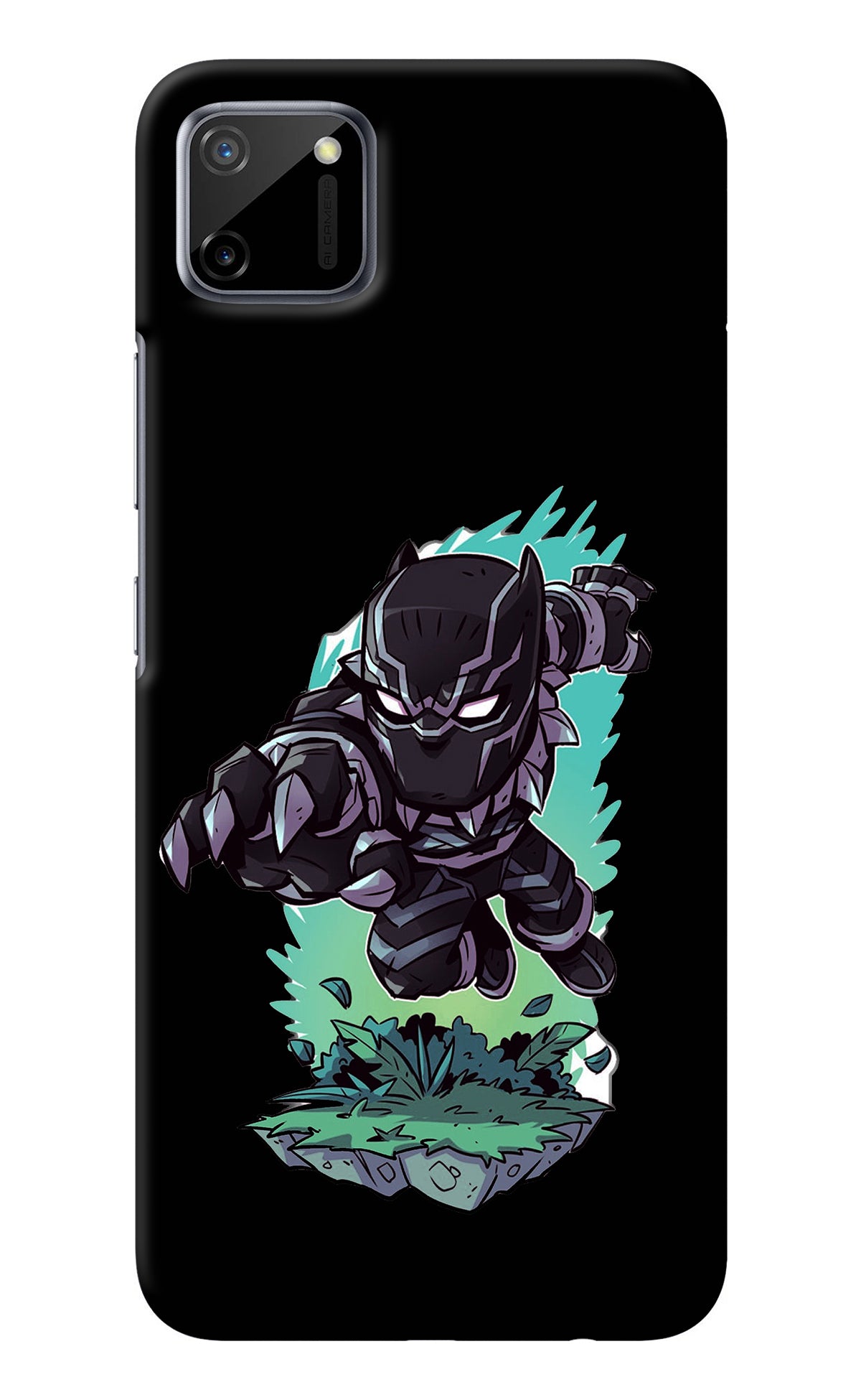 Black Panther Realme C11 2020 Back Cover