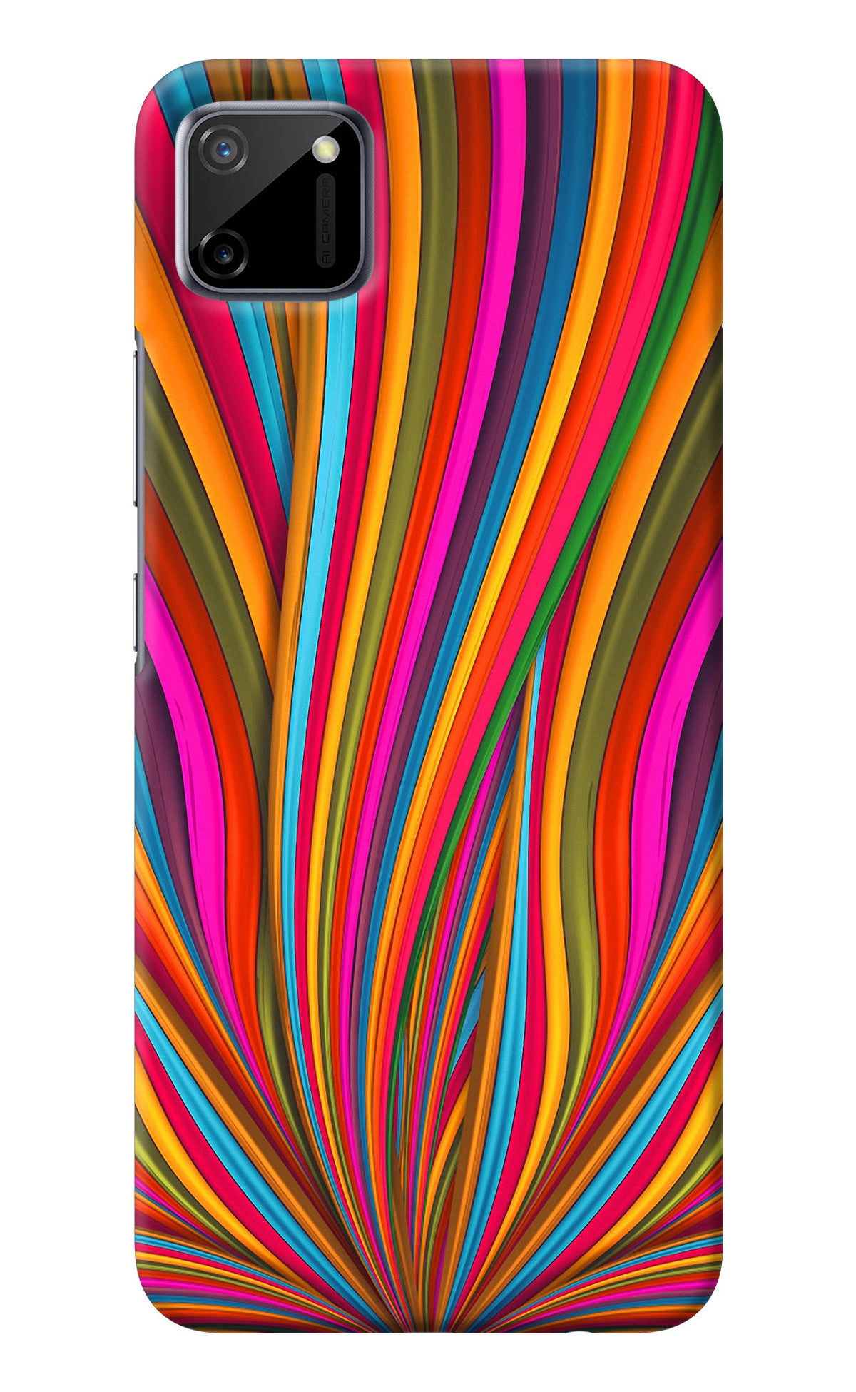 Trippy Wavy Realme C11 2020 Back Cover