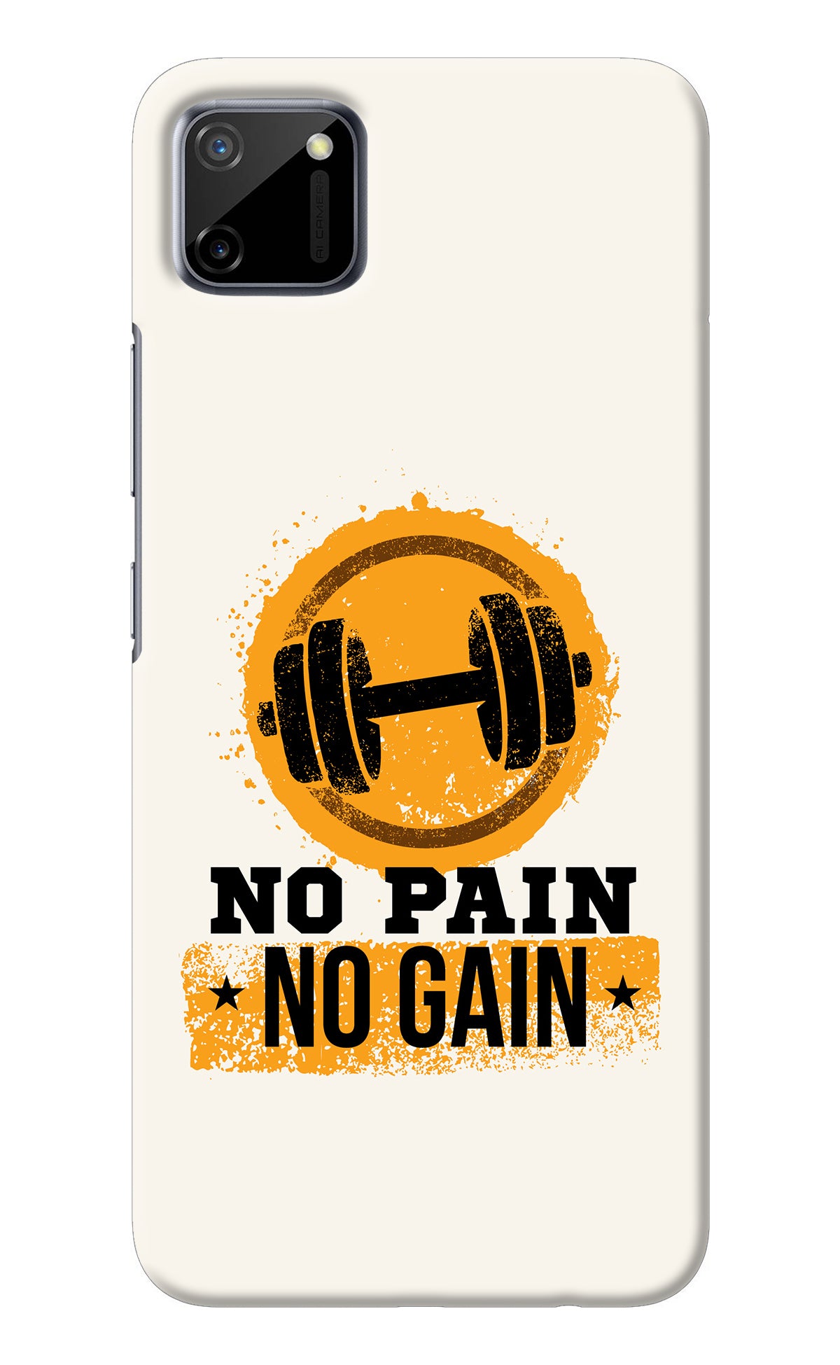 No Pain No Gain Realme C11 2020 Back Cover