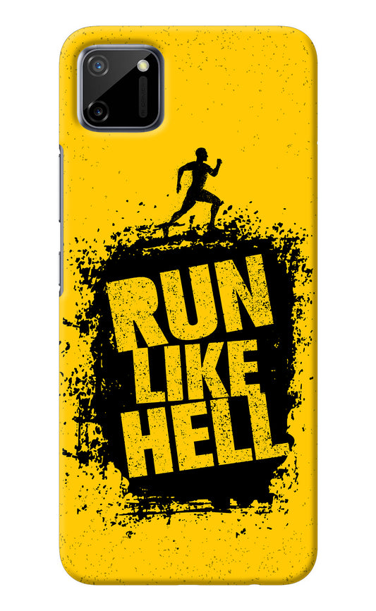 Run Like Hell Realme C11 2020 Back Cover