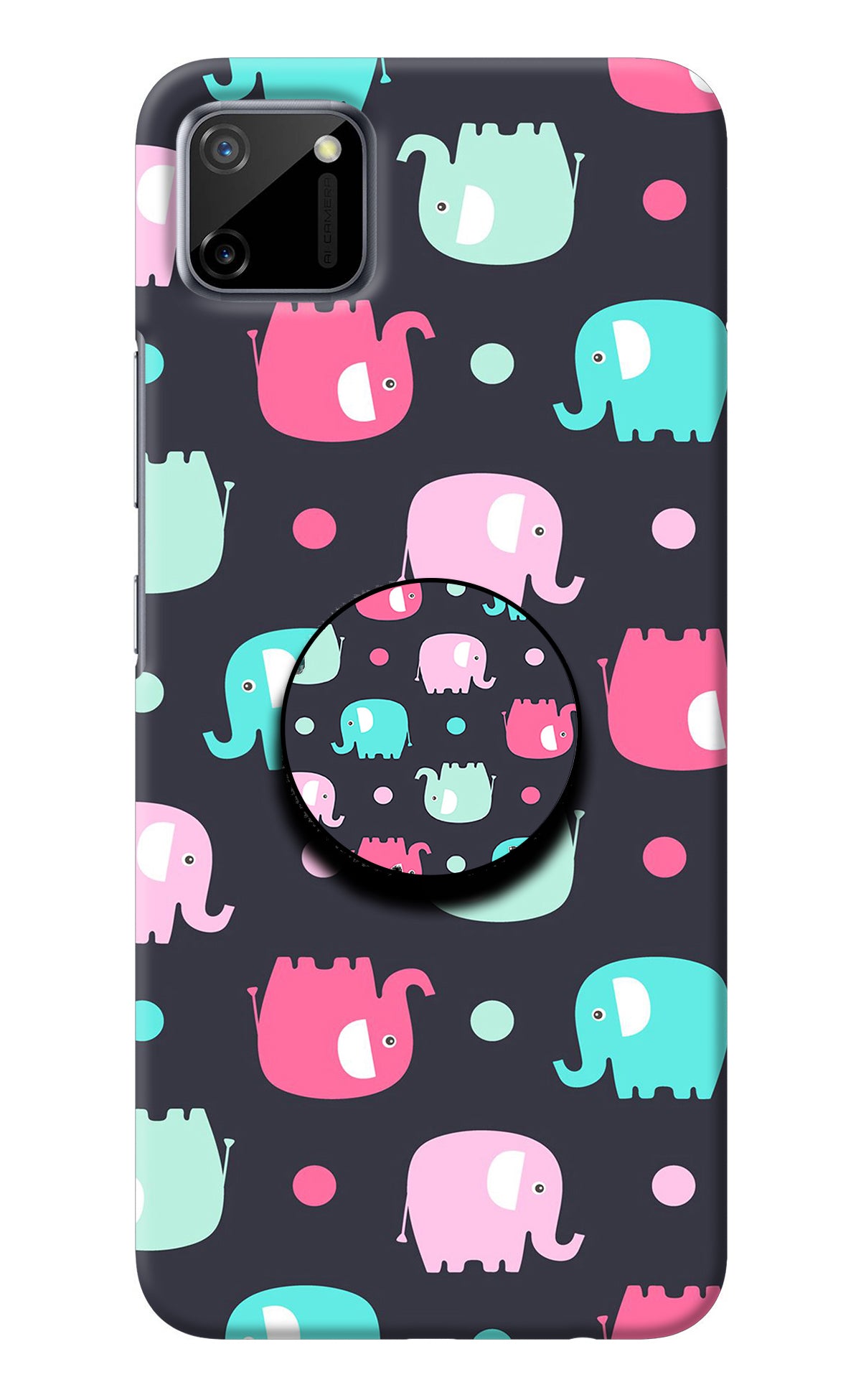 Baby Elephants Realme C11 2020 Pop Case