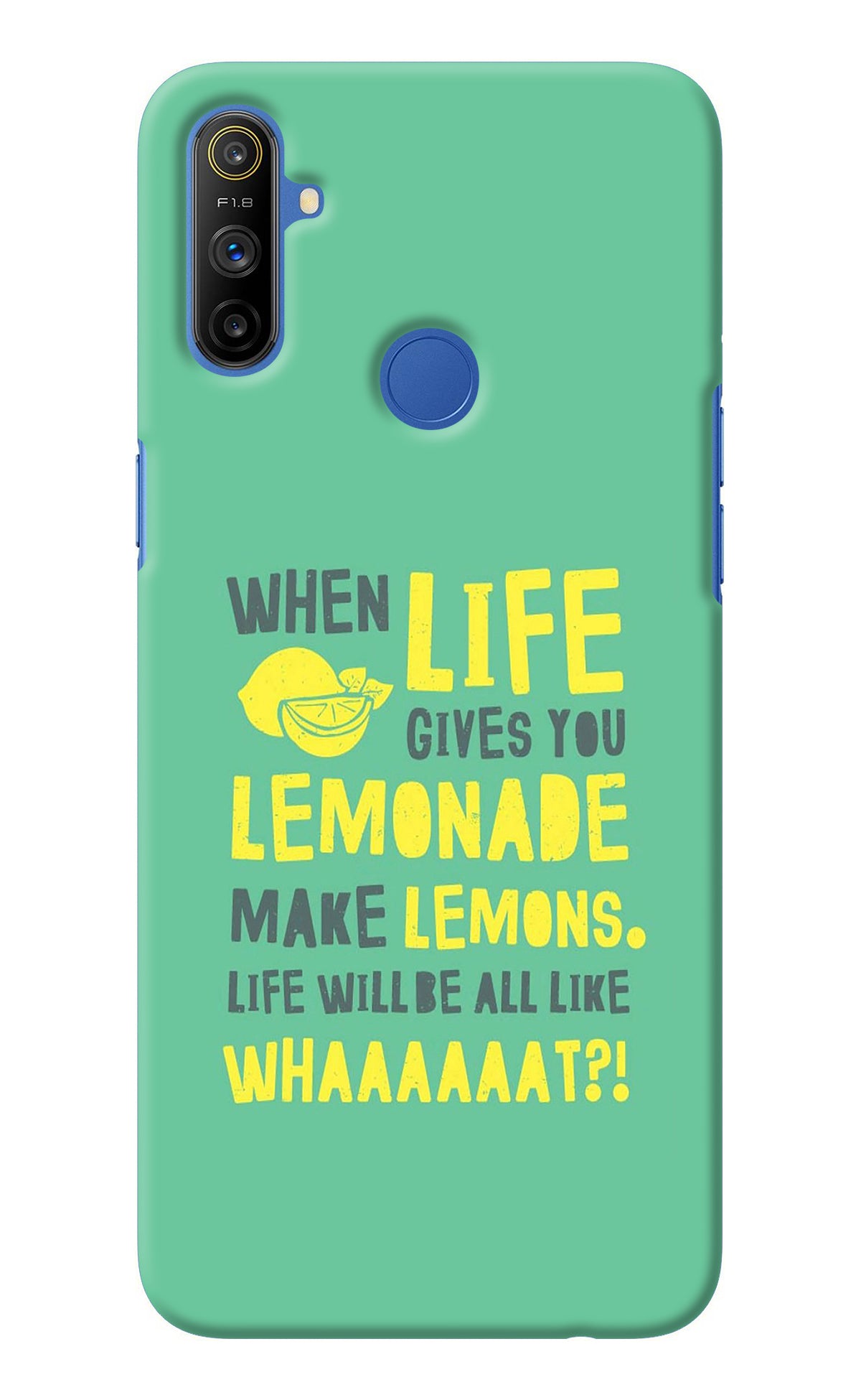 Quote Realme Narzo 10A/20A Back Cover