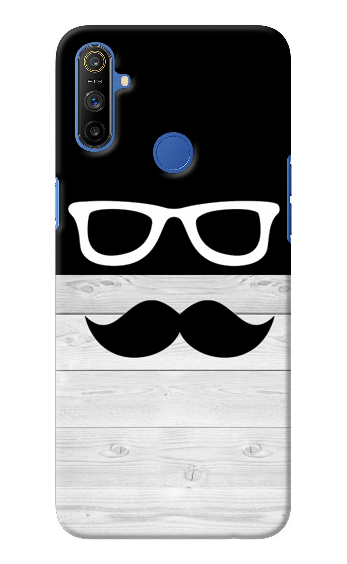 Mustache Realme Narzo 10A/20A Back Cover