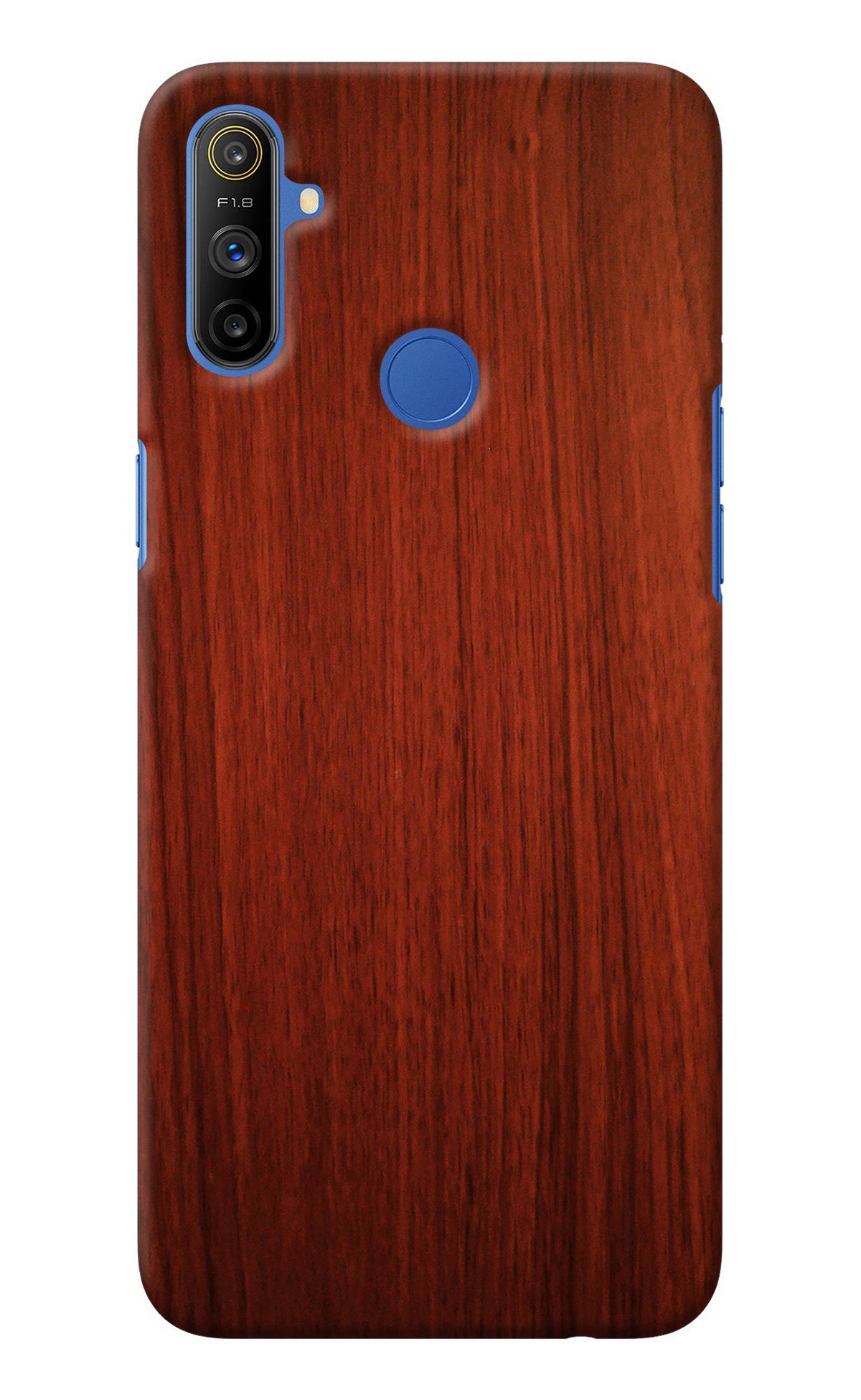 Wooden Plain Pattern Realme Narzo 10A/20A Back Cover